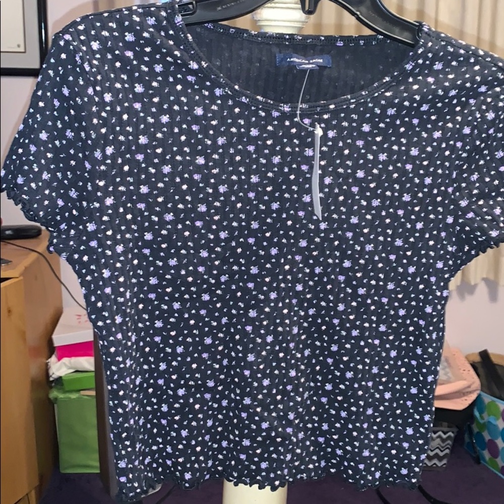 American eagle floral top